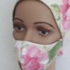 Mundschutz-Maske Sand-Rose, Mittelnaht