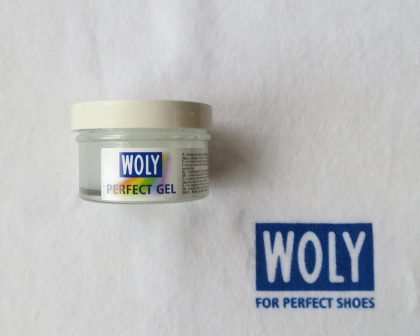Woly-Lederpflege, Perfect Gel, Glasdose 50 ml